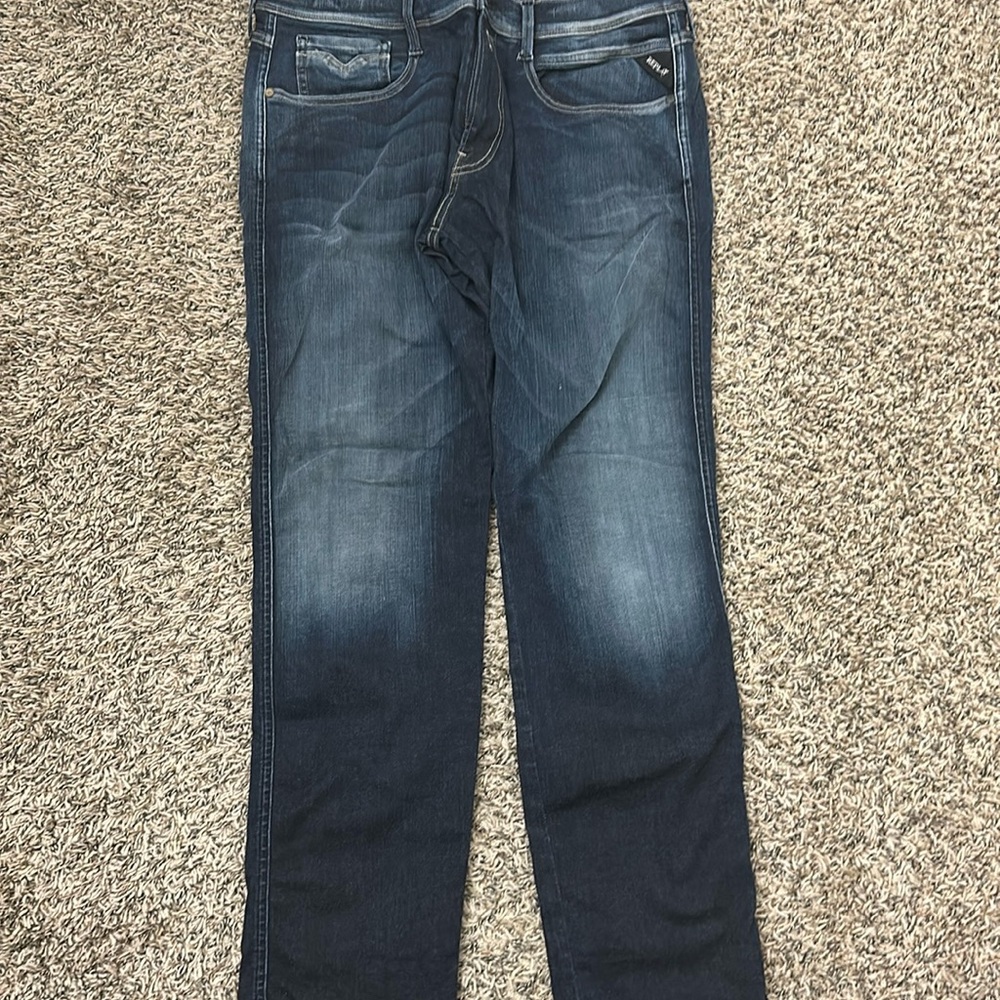 REPLAY dark wash jeans